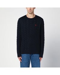Polo Ralph Lauren - Cable-Knit Crew-Neck Sweater - Lyst