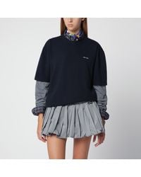 Miu Miu - Wool And Cashmere Sweater - Lyst