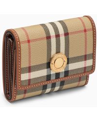 Burberry - Vintage Check Small Wallet - Lyst