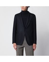 Tagliatore - Single-Breasted Wool And Cashmere Jacket - Lyst