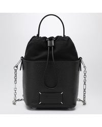 Maison Margiela - 5Ac Small Leather Bucket Bag - Lyst