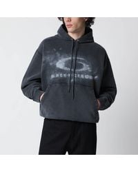 Balenciaga - Faded Crayon Loop Oversize Hoodie - Lyst