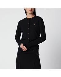 Vivienne Westwood - Cardigan With Orb Logo - Lyst