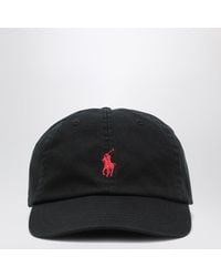 Polo Ralph Lauren - Cappello Da Baseball Nero Con Logo - Lyst