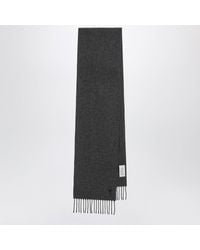 Ami Paris - Ami De Coeur Wool Scarf - Lyst