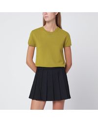 DUNST - Olive Wool Blend Jumper - Lyst