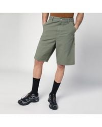 Carhartt - Single knee short park green - Lyst