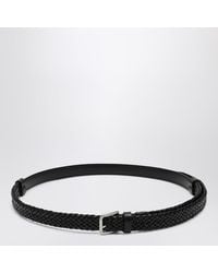 Dolce & Gabbana - Dolce&Gabbana Woven Leather Belt - Lyst