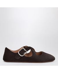 Alaïa - Crossed Ballerina - Lyst