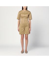 Thelatest - Camel-Coloured Short Jumpsuit - Lyst