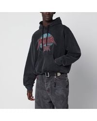 DAGGER - Faded Hooded Sweatshirt With Vintage Effect - Lyst