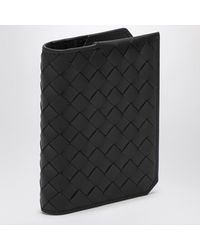 Bottega Veneta - Portacarte con patta in intrecciato - Lyst