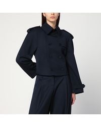 McQueen - Short Double-Breasted Jacket - Lyst