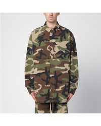Fear Of God - Camouflage Recycled Nylon Blend Shirt - Lyst