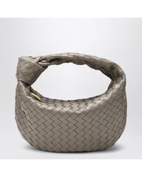 Bottega Veneta - Borsa jodie piccola color limestone - Lyst