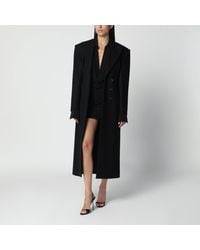ANDAMANE - Single-Breasted Coat With Structured Shoulders - Lyst