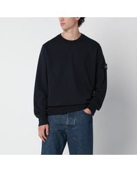 Stone Island - Cotton Crew-Neck Sweatshirt - Lyst