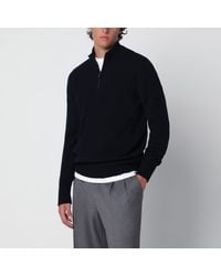 Drumohr - Wool Half-Zip Jumper - Lyst