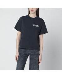Balenciaga - Washed Masking Tape T-Shirt With Medium Fit - Lyst