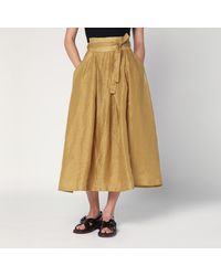 MKDT STUDIO - Nova Pleated Skirt - Lyst