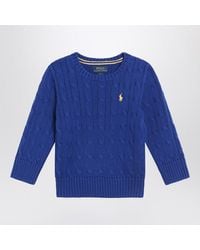 Polo Ralph Lauren - Bright Cable-Knit Crewneck Sweater - Lyst