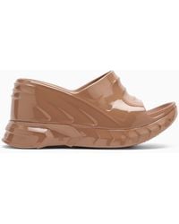 Givenchy - Marshmallow Rubber Wedge Sandals - Lyst