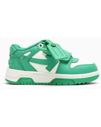 Off-White c/o Virgil Abloh - Sneakers Out Of Office Weiß/Grün - Lyst
