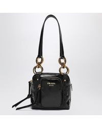 Prada - Bauletto mini dangle - Lyst