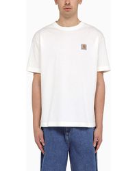 Carhartt - S/s Chase Wax Cotton T-shirt - Lyst