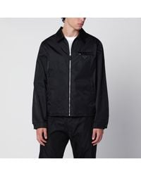 Prada - Re-Nylon Zip-Up Jacket - Lyst