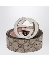 Cintura con fibbia con testa di tigre da Uomo di Gucci in Nero Lyst