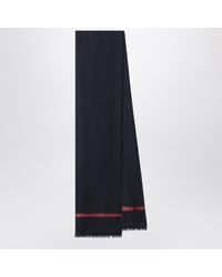 Gucci - Midnight Wool And Silk Stole - Lyst