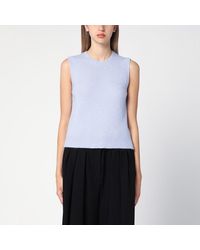 Roberto Collina - Gilet in misto cashmere - Lyst