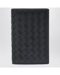 Bottega Veneta - Vertical Bi-Fold Intrecciato Wallet - Lyst