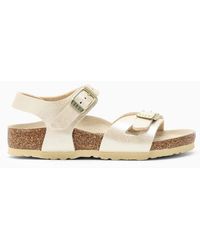Birkenstock - Perlweiße Sandale Rio - Lyst