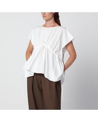 Weekend by Maxmara - Cotton Poplin Blouse - Lyst