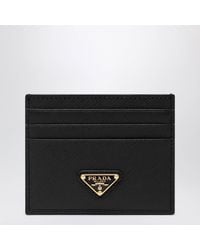 Prada - Saffiano Card Holder - Lyst