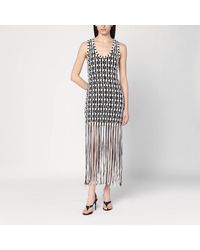 Jonathan Simkhai - Sonia Knitted Dress With Fringes - Lyst