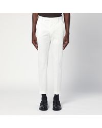 PT Torino - Slim-fit Cotton Trousers - Lyst