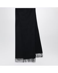 Max Mara - Écharpe Noire En Cachemire - Lyst