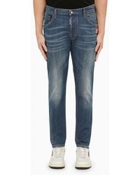 DSquared² - Reguläres blau gewaschener Jeans Jeans - Lyst