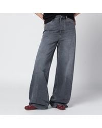 Gucci - Stone-Washed Wide-Leg Jeans - Lyst