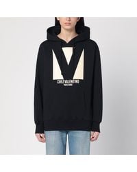 Valentino - Sweatshirt With Chez Print - Lyst