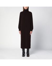 Roberto Collina - Cashmere Blend Turtleneck Dress - Lyst