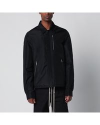 Rick Owens - Padded Jacket With Hidden Front Zip - Lyst