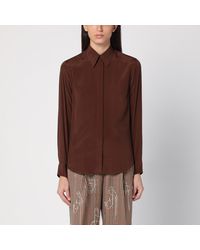 Dries Van Noten - Camicia in misto seta - Lyst