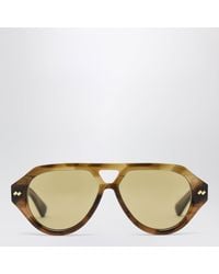 Bottega Veneta - Dizzy Aviator Sunglasses - Lyst