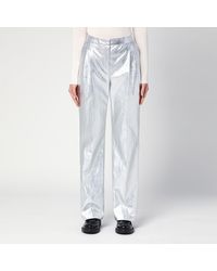 THE GARMENT - Silver Andy Wide Trousers - Lyst