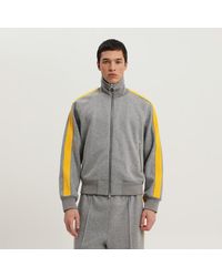 1989 STUDIO - Graue Jacke Mit Seitlichen Streifen - Lyst
