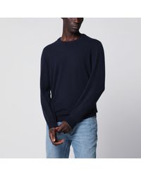 Brunello Cucinelli - Cashmere Crewneck Sweater With Contrast Trim - Lyst